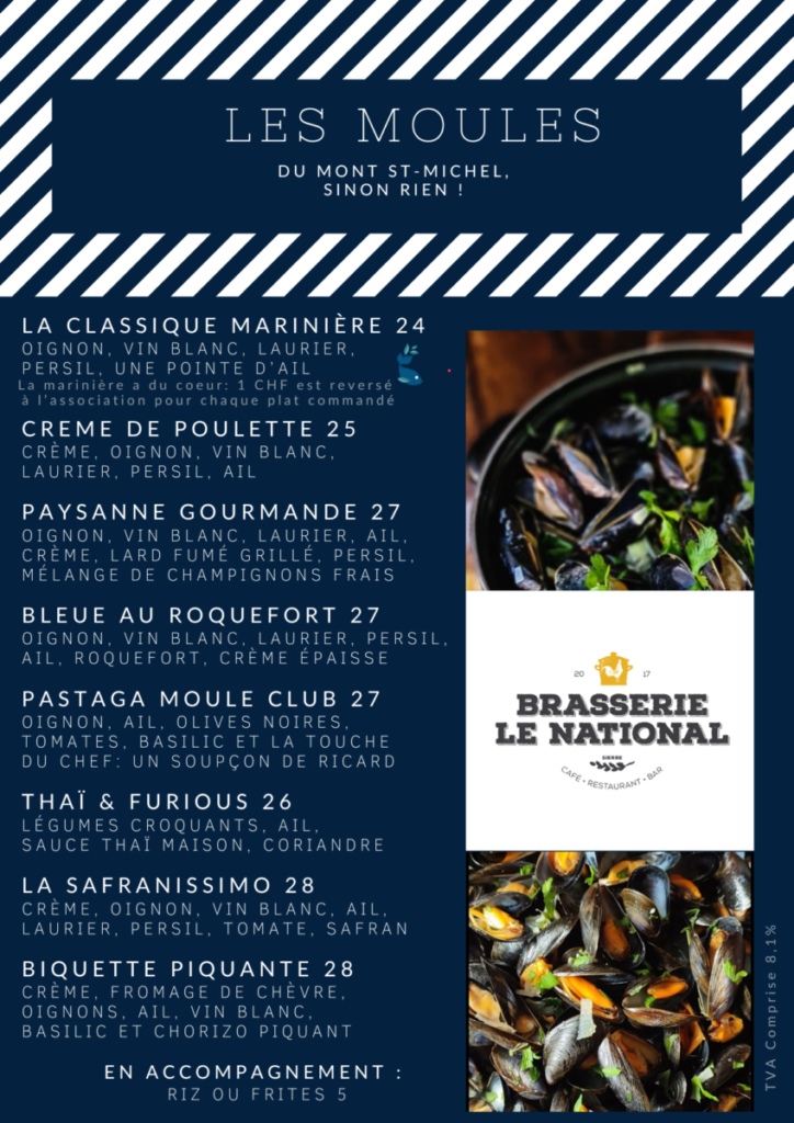 Les moules 2026