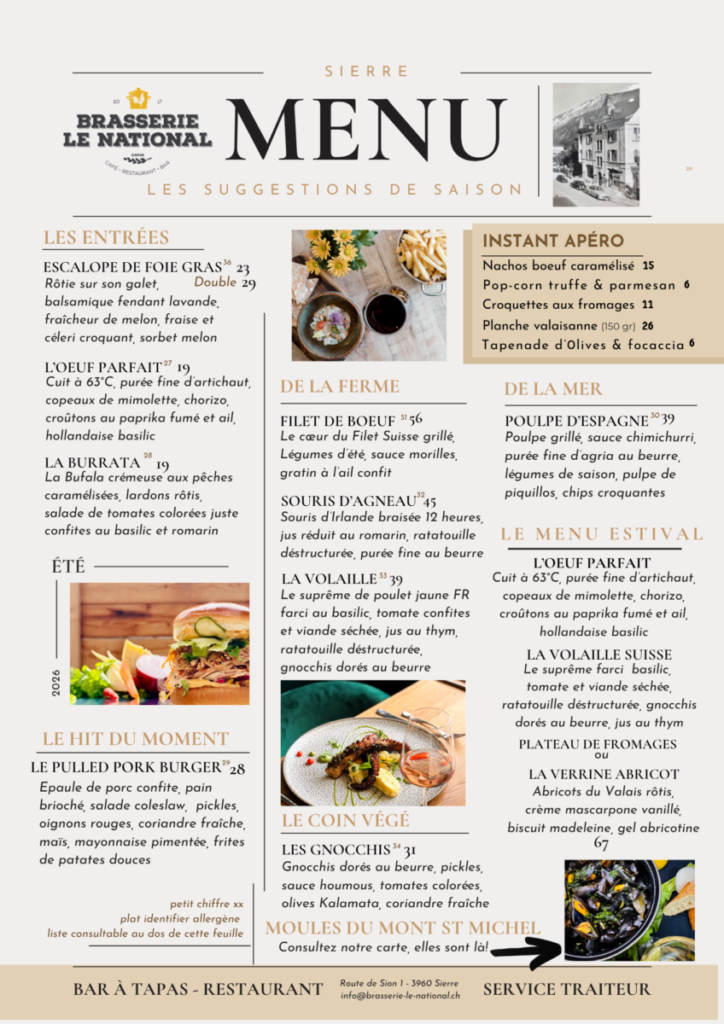 moules suggestions été 26